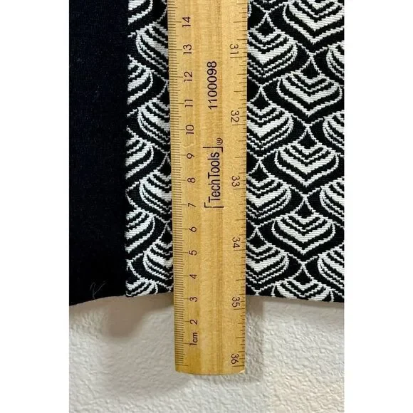 Kensie Women's Scale Brocade Mock Neck Retro Mini Shift Dress Women's XS - Picture 8 of 10